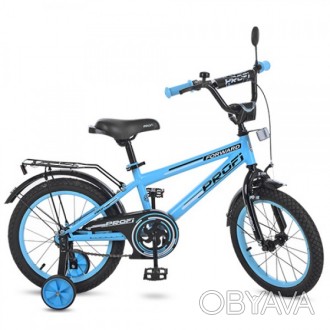 Велосипед детский PROF1 14д. T1474 (1шт) Forward,голубой,звонок,доп.колеса
Арти. . фото 1