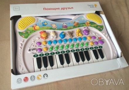 Музыкальная игрушка GENIO KIDS Синтезатор Поющие друзья (PK39FY) разработан для . . фото 1