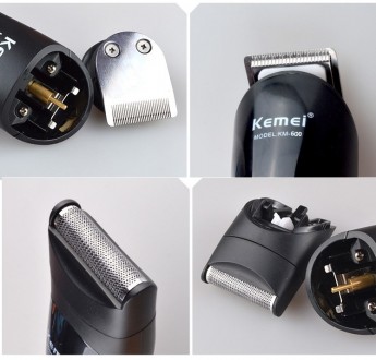 Профессиональный триммер для волос 11 в 1 от знаменитого бренда Kemei. 
Отличае. . фото 7