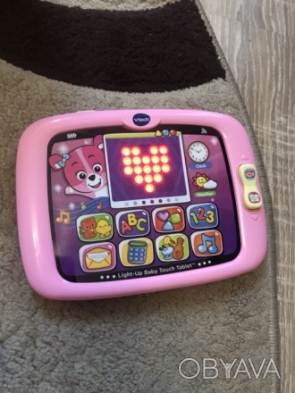 Детский планшет Vtech,на английской ,в идеальном состоянии. . фото 1