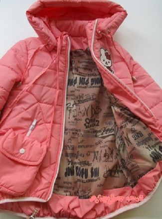 Куртка демосезонна на дівчинку
Розмір:104
Матеріал: плащова тканина
Матеріал . . фото 3