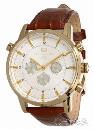 Продаю мужские классические новые наручные часы Tommy Hilfiger (100% оригинал). . . фото 1