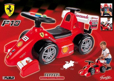 Машинка каталка  Ferrari Feber 4888

     Машинка каталка  Ferrari Feber 4888 . . фото 5