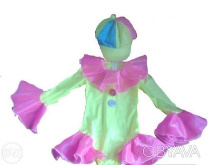 танцевальный костюм для девочки 4-7 лет,в хорошем состоянии. . фото 1