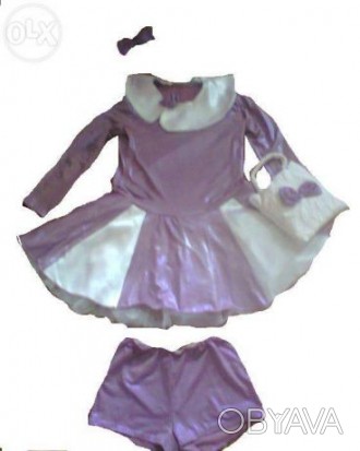 танцевальный костюм для девочки 6-9 лет. . фото 1