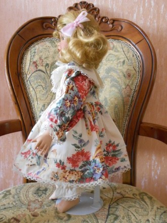 Фарфоровая кукла Ann-Cathrin Tchibo decore Porzellan, немецкой фирмы Deko-Puppe.. . фото 4