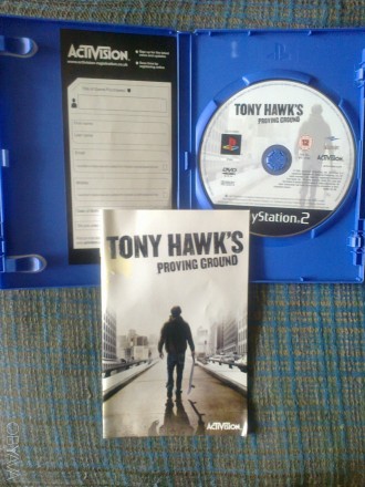 Продам три лицензионных игры для PS2: "Tony Hawk's Underground", "Tony Hawk's Un. . фото 5
