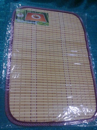 Бамбуковые салфетки для сервировки и др. , размером - 30х45 см. . фото 3