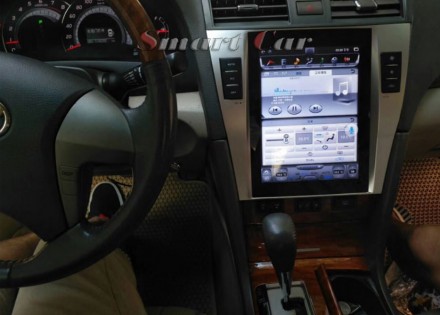 Магнитола в стиле Tesla подходит для штатной установки в автомобили: 
Toyota Ca. . фото 3