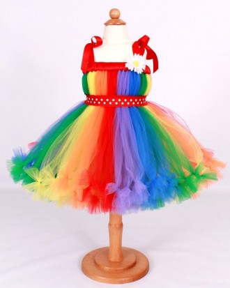 Карнавальный костюм "Клоунесса" для девочки идеально подойдет для фотосессии или. . фото 3