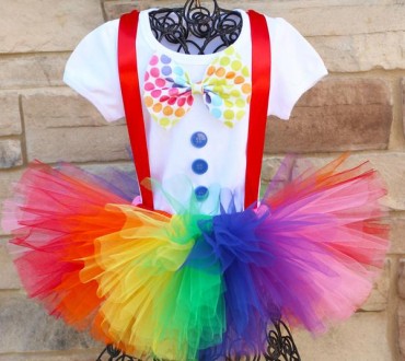 Карнавальный костюм "Клоунесса" для девочки идеально подойдет для фотосессии или. . фото 2