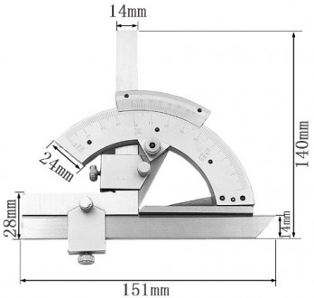 Угломер — угломерный прибор, предназначенный для измерения геометрических углов . . фото 3