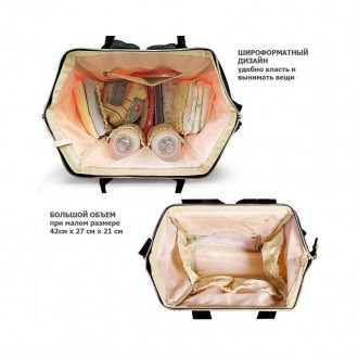 Сумка-рюкзак  Mummy Bag 2.0 органайзер для мамы с USB выходом для подзарядки тел. . фото 3