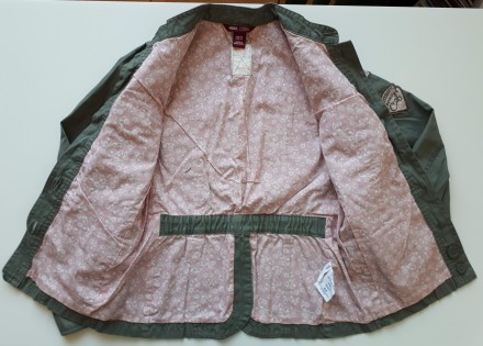 Легкая ветровка/пиджак для девочки H&M L.O.G.G., р.146, новая, без бирки.
Соста. . фото 3