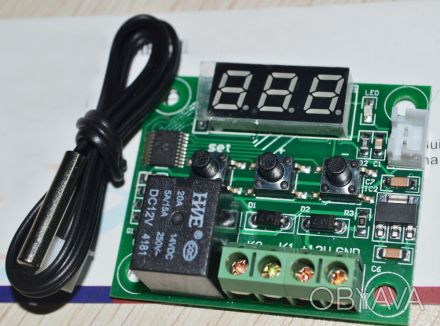 Термостат терморегулятор термореле программируемый W1209
предназначен для контр. . фото 1