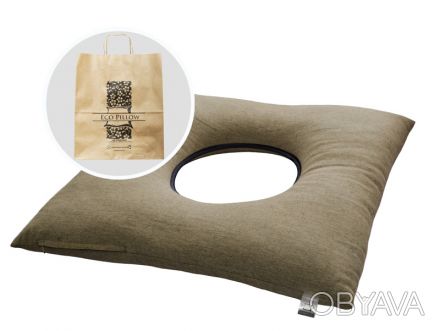 Подушка “Eco-relief” – это подушка медицинского назначения. Благодаря её форме з. . фото 1