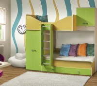 Реализуется новая 2-хъярусная кровать "Моби" (2 варианта), со склада фабрики, пр. . фото 3