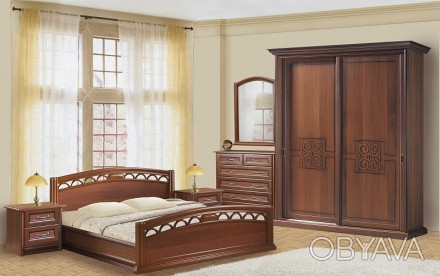 Новый, фабричный спальный гарнитур "С-3".
Мебель производится на современном вы. . фото 1