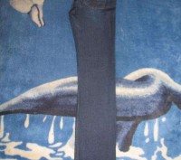 Продам джинсы,размер 27,длина по боковому шву - 102см,длина по внутреннему шву -. . фото 2