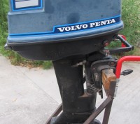 подвесной лодочный мотор VOLVO-PENTA 200 2x. тактный 20л.с.по запчастям  инфо по. . фото 2