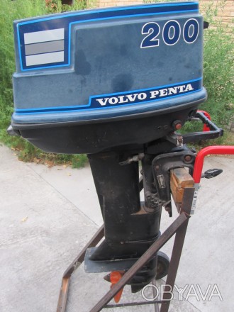 подвесной лодочный мотор VOLVO-PENTA 200 2x. тактный 20л.с.по запчастям  инфо по. . фото 1