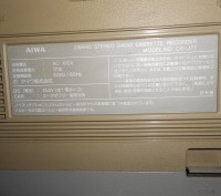 Очень редкая магнитола.Сделана для внутреннего рынка Японии,по сравнению с Aiwa . . фото 10