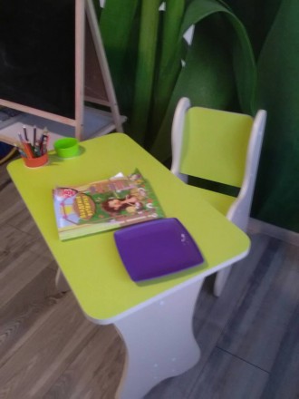 Новый детский стол и стульчик, для еды для игор, для рисования! Изготовлен из вы. . фото 10