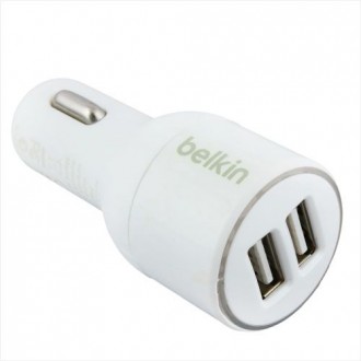 Автомобильное зарядное устройство Belkin 1 USB, сила тока 1A, подходит для больш. . фото 2