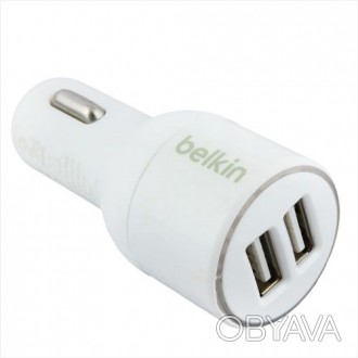 Автомобильное зарядное устройство Belkin 1 USB, сила тока 1A, подходит для больш. . фото 1