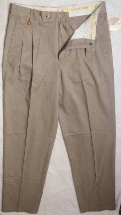 Продам брюки мужские  "GLOBETROTTER", Германия,
новые,
100% cotton,
цвет тёмн. . фото 3