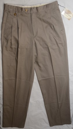 Продам брюки мужские  "GLOBETROTTER", Германия,
новые,
100% cotton,
цвет тёмн. . фото 2