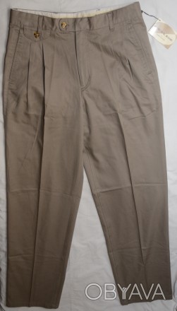 Продам брюки мужские  "GLOBETROTTER", Германия,
новые,
100% cotton,
цвет тёмн. . фото 1