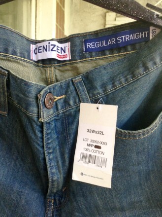 Продаю мужские джинсы Denizen Levi's. W32 L32. Куплены в Пакистане в магазине "D. . фото 2