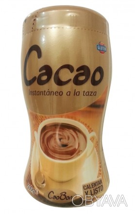 Chocolate polvo a la taza instantaneo Hacendado 500г Іспанія 1/12

Какао золот. . фото 1