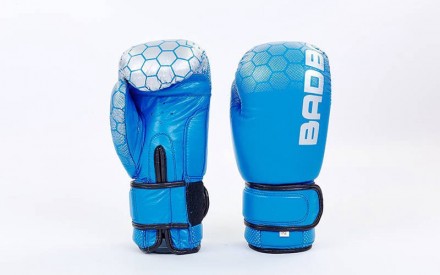 Кожаные перчатки для бокса и других единоборств 10-12 унцовые.. . фото 4